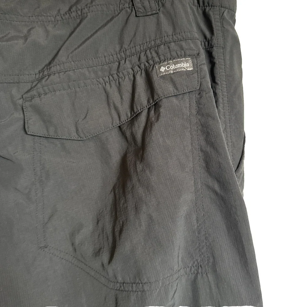 Columbia Silver Ridge Cargo Pants Mens‎ 42x30 Dark Gray Nylon Hiking AM8007